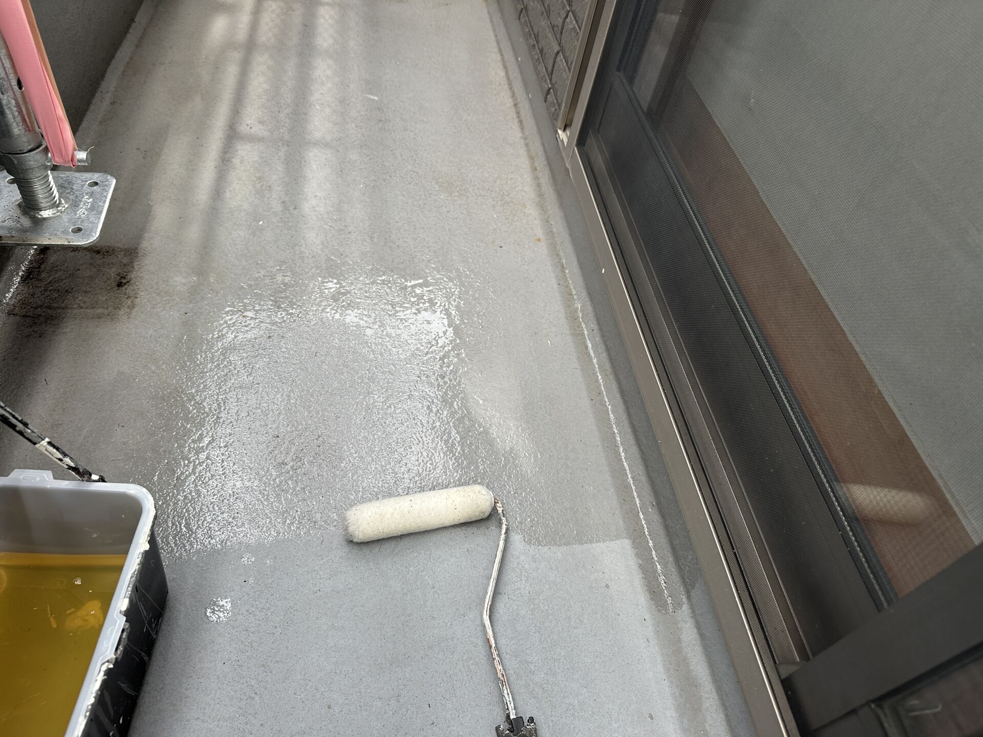 ベランダの防水塗装