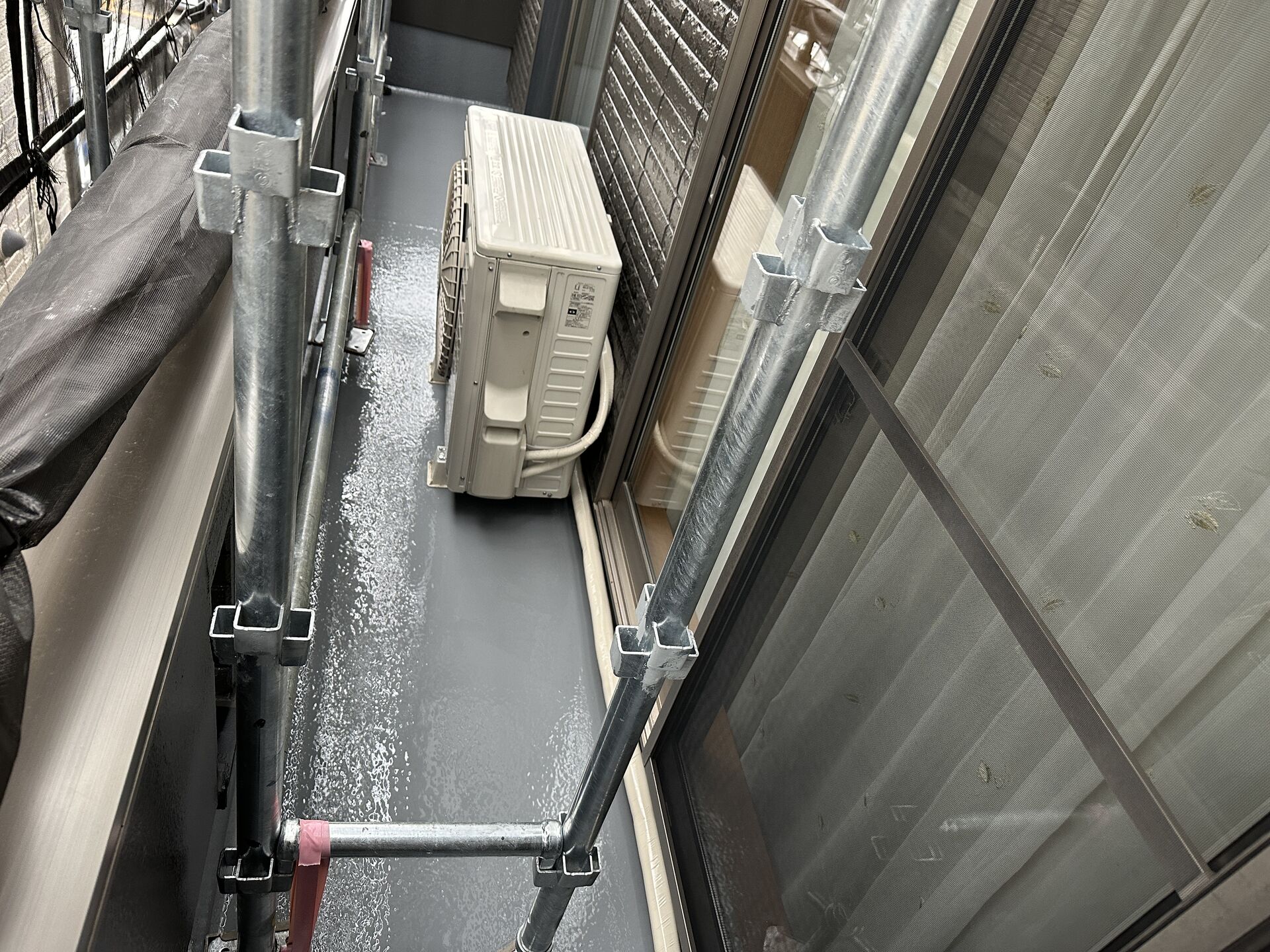 ベランダの防水塗装