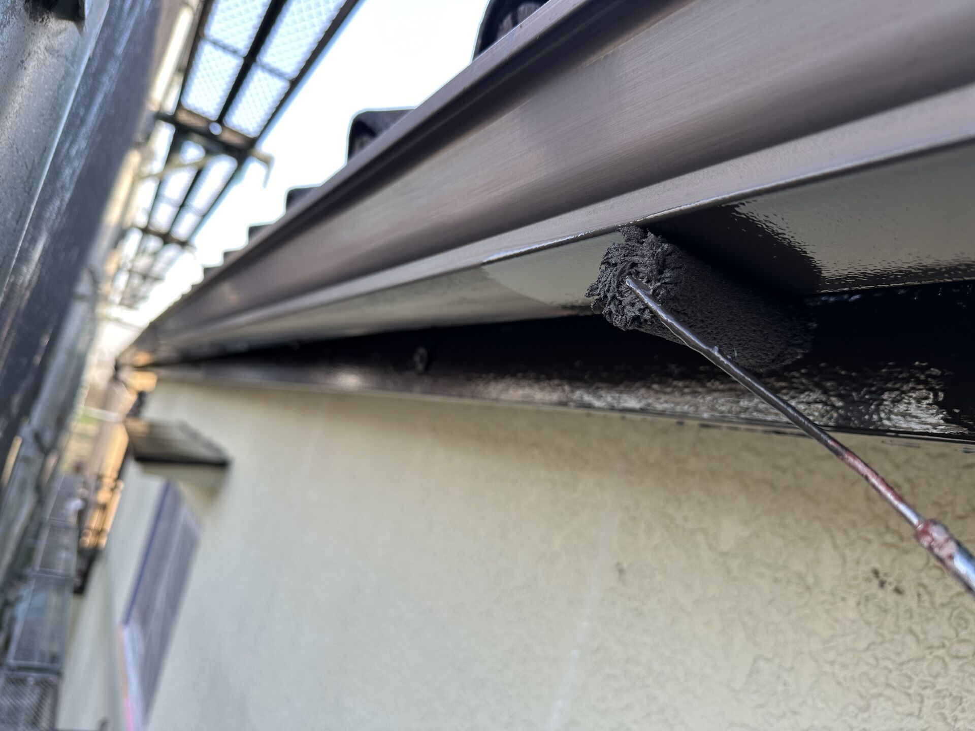 野田市で雨樋の塗り替えを行いました｜外壁塗装と一緒がおすすめ【優建装】